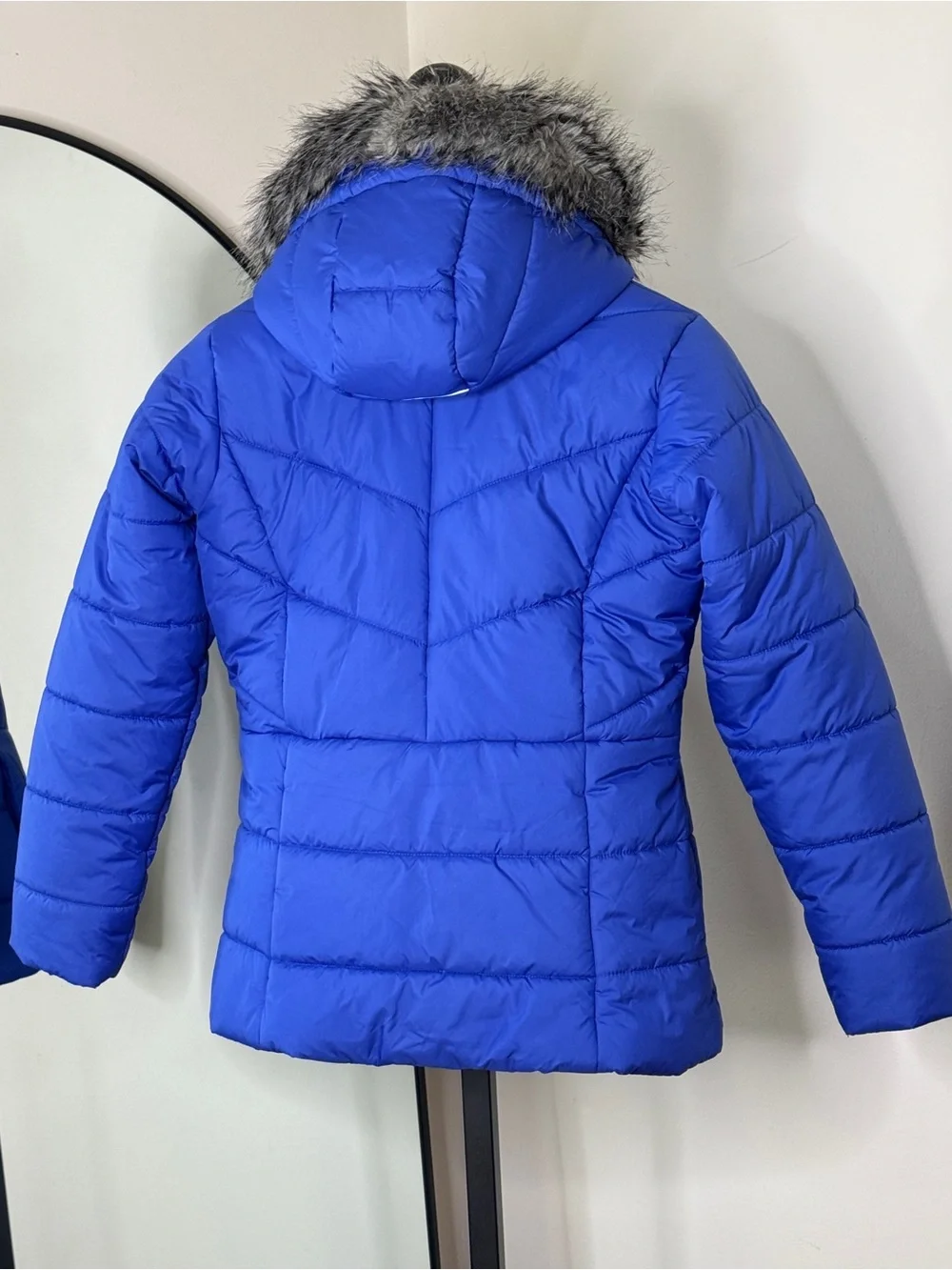 Columbia Katelyn Crest Puffer Jacket Periwinkle Blue Girls Size 18/20
